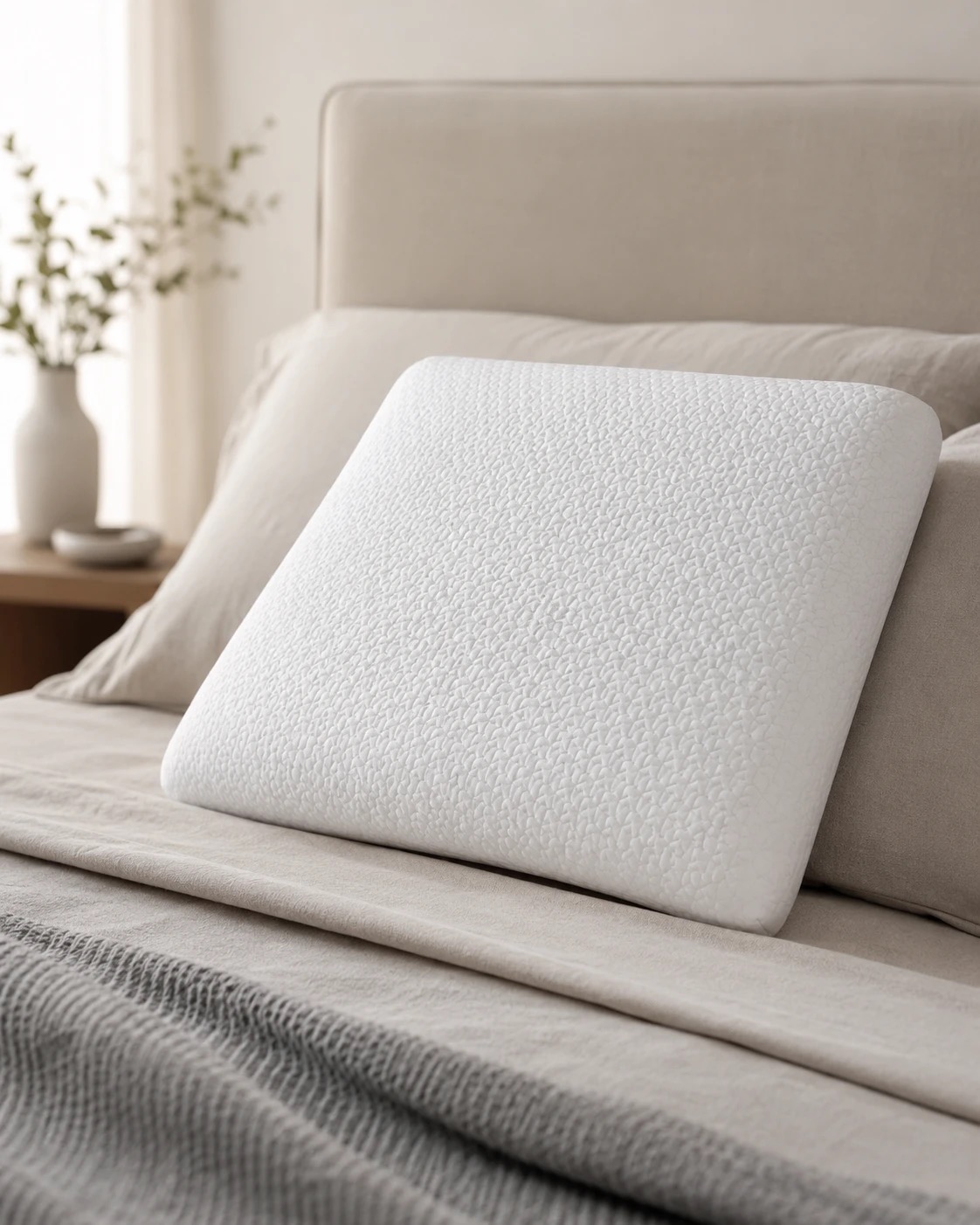 Cotton Memory Foam Pillow